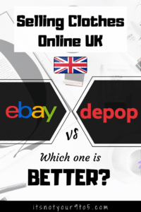 Selling clothes online UK - Ebay vs. depop