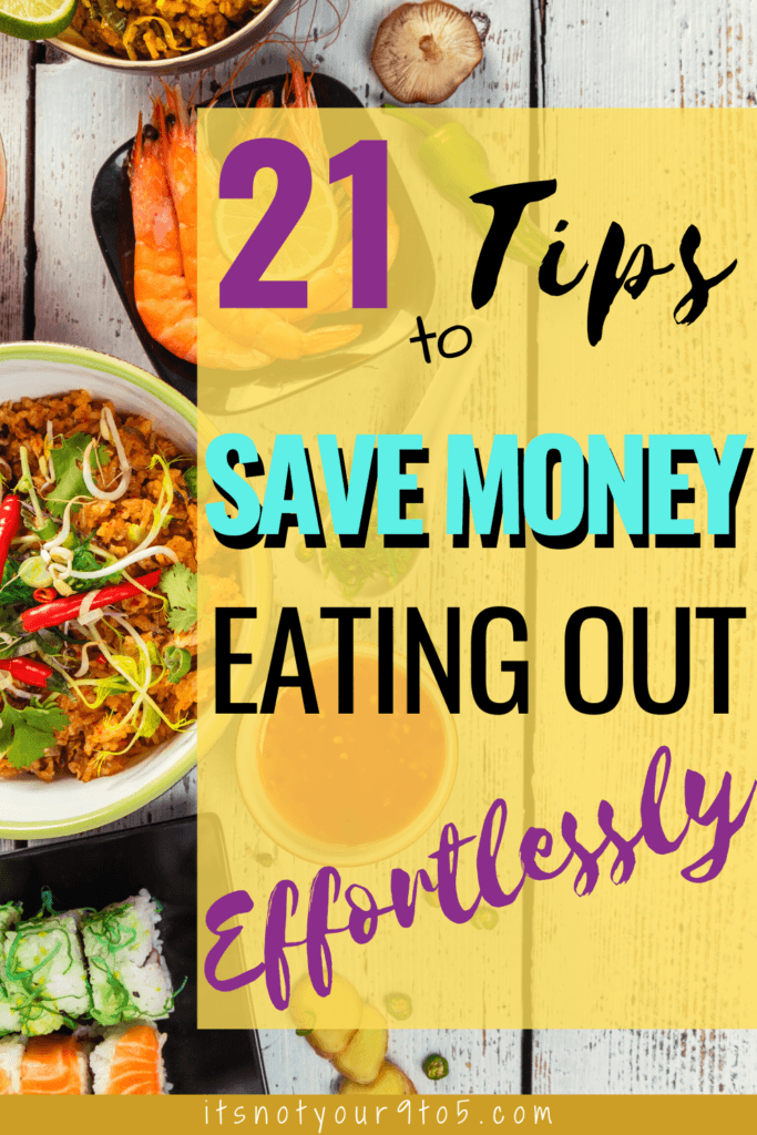 save money when eating out
