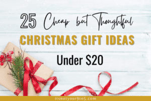 Read more about the article 25 Cheap but thoughtful Christmas Gift Ideas Under $20  [2021]