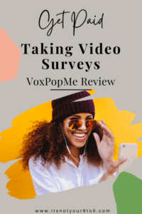 Get Paid Taking Video Surveys - VoxPopMe Review