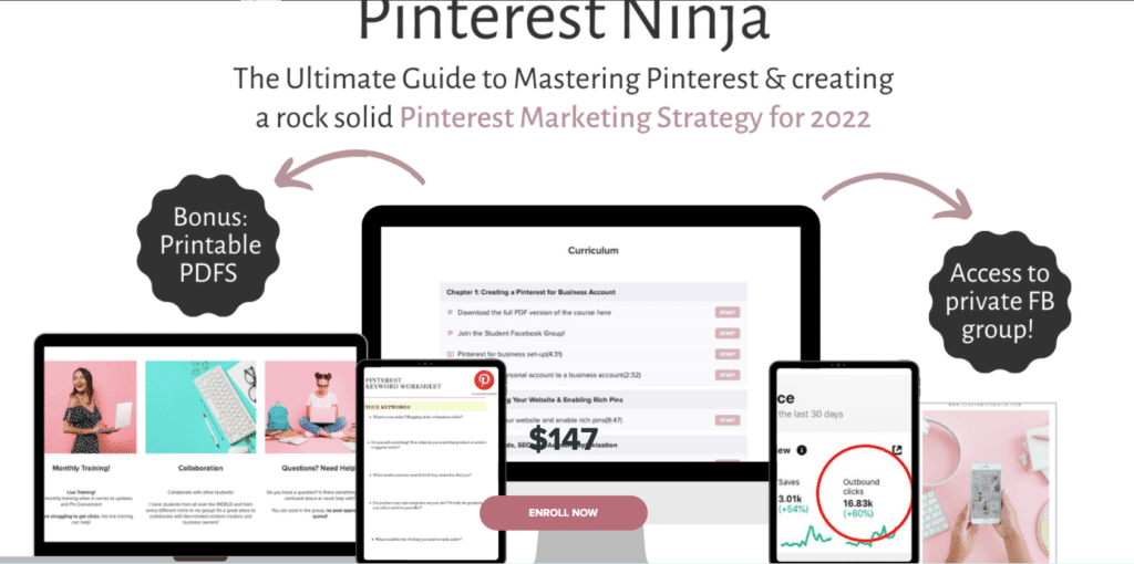 Pinterest Ninja course review