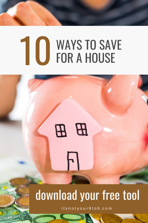 how to save for a house