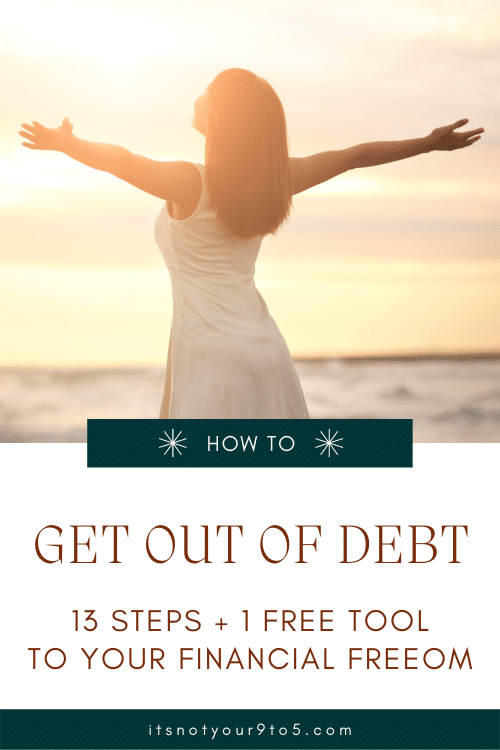 how to get out of debt
