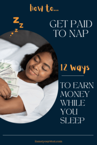 get paid to nap