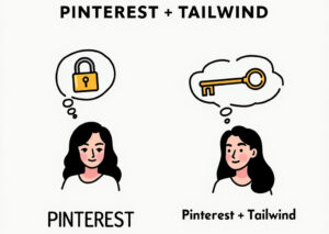 Pinterest + Tailwind